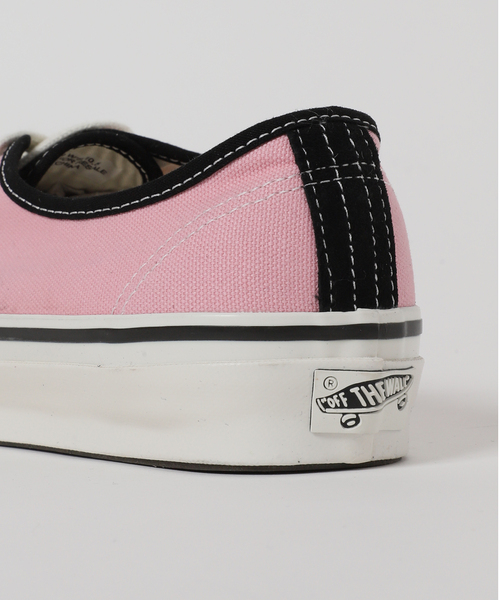 VANS(バンズ)の「VANS / ヴァンズ LX プレミアム オーセンティック 44(スニーカー・メンズ・ピンク/グリーン・100/95/90/85/80)」の4枚目の写真