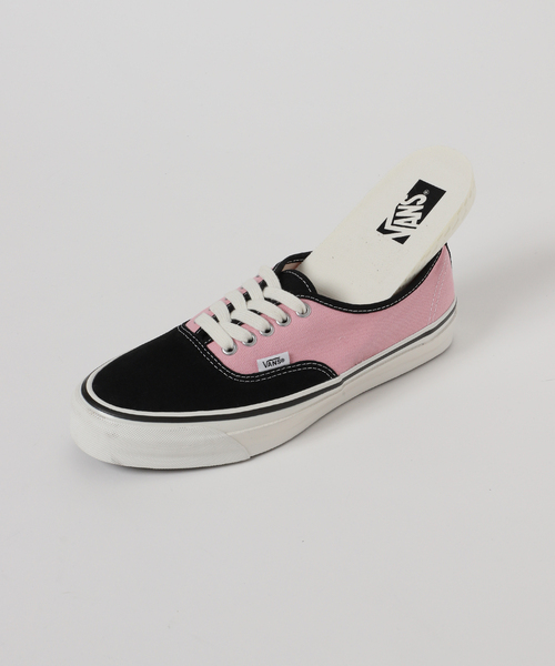 VANS(バンズ)の「VANS / ヴァンズ LX プレミアム オーセンティック 44(スニーカー・メンズ・ピンク/グリーン・100/95/90/85/80)」の10枚目の写真