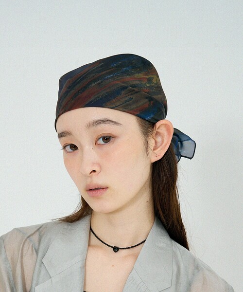 NOMINE(ノミネ)の「メロー シアー スカーフ(バンダナ/スカーフ・レディース・その他5/その他3/その他2/その他1/その他7/その他4/その他8/その他6・フリー)」の17枚目の写真