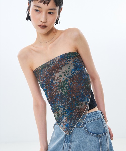 NOMINE(ノミネ)の「メロー シアー スカーフ(バンダナ/スカーフ・レディース・その他5/その他3/その他2/その他1/その他7/その他4/その他8/その他6・フリー)」の2枚目の写真