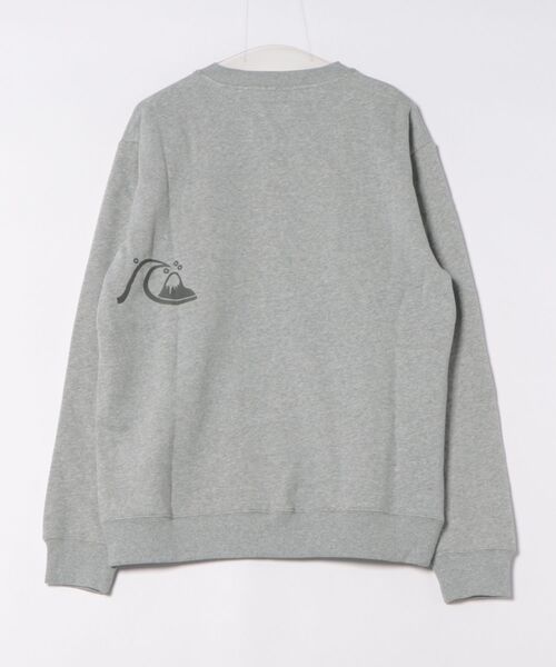 Quiksilver(クイックシルバー)の「QUIKSILVER メンズ BUBBLE SWEAT CREW 長袖スウェット 特殊裏起毛 軽量速乾フリース トレーナー 速乾 バブルロゴ【2026年春夏モデル】/クイックシルバースウェット(スウェット・メンズ・グレー/ピンク/ブラック・LARGE/MEDIUM/X-LARGE)」の10枚目の写真