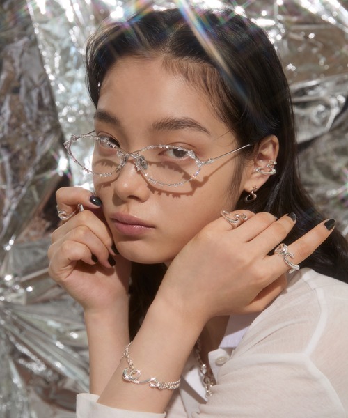 Soierie(ソワリー)の「バーチャル カフ リング / Virtual cuff ring(リング・レディース・ゴールド/シルバー・FREE)」の8枚目の写真