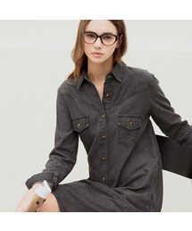 SLOWLOLLI（スローローリ）の「Denim shirt dress_2 Colors（ワンピース）」