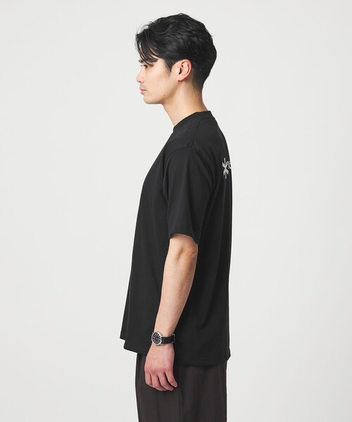 Snow Peak(スノーピーク)の「<snow peak>バック ロゴ Tシャツ(Tシャツ/カットソー・メンズ・ブラック/オフホワイト・XL/M/L)」の8枚目の写真