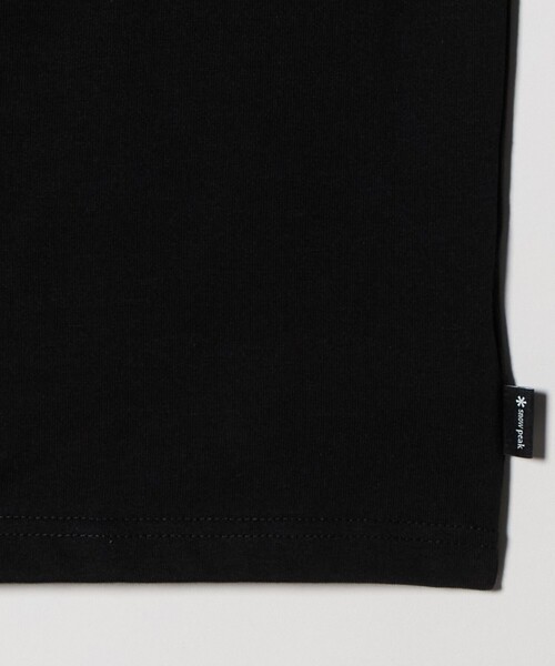 Snow Peak(スノーピーク)の「<snow peak>バック ロゴ Tシャツ(Tシャツ/カットソー・メンズ・ブラック/オフホワイト・XL/M/L)」の14枚目の写真