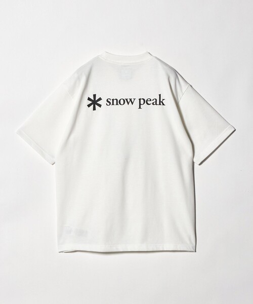 Snow Peak(スノーピーク)の「<snow peak>バック ロゴ Tシャツ(Tシャツ/カットソー・メンズ・ブラック/オフホワイト・XL/M/L)」の19枚目の写真