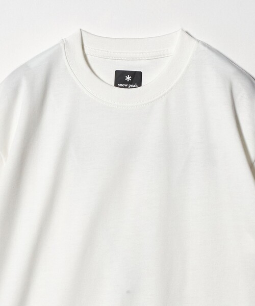 Snow Peak(スノーピーク)の「<snow peak>バック ロゴ Tシャツ(Tシャツ/カットソー・メンズ・ブラック/オフホワイト・XL/M/L)」の20枚目の写真