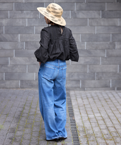 SLOBE IENA（スローブイエナ）の「マニーレースブラウス（シャツ/ブラウス・レディース・ブラック/ホワイト/グリーン・FREE）」の7枚目の写真