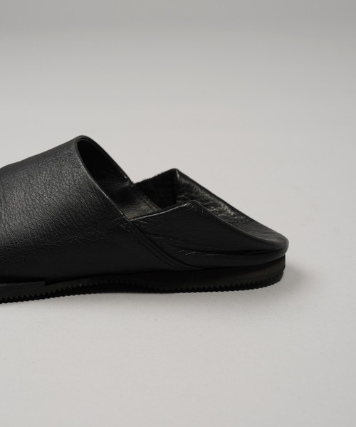 MAISON SPECIAL(メゾンスペシャル)の「《UNISEX》【SPECIAL SHOES FACTORY COLLABORATION】Plain Toe With Open Lacing Flat Slip-ons/プレーントゥ2WAYフラットスリッポン【MAISON SPECIAL/メゾンスペシャル】(ドレスシューズ・メンズ・ブラック/ブラウン・28.5/27.5/26.5/25.5)」の11枚目の写真