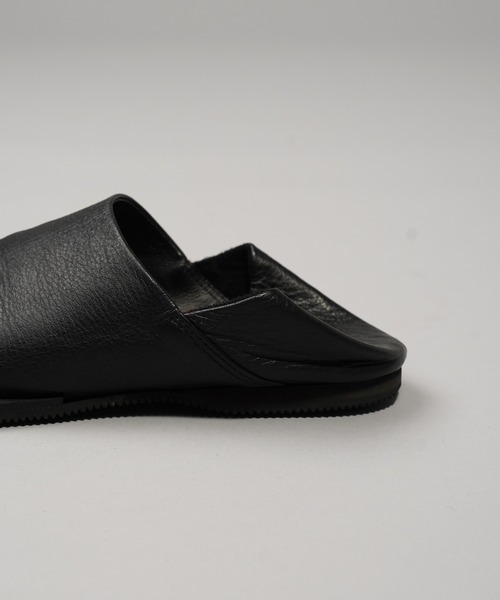 MAISON SPECIAL(メゾンスペシャル)の「《UNISEX》【SPECIAL SHOES FACTORY COLLABORATION】Plain Toe With Open Lacing Flat Slip-ons/プレーントゥ2WAYフラットスリッポン【MAISON SPECIAL/メゾンスペシャル】(ドレスシューズ・メンズ・ブラック/ブラウン・28.5/27.5/26.5/25.5)」の14枚目の写真