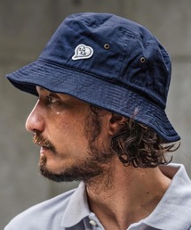 1minute 1second（ワンミニットワンセカンド）の「mko13398-heart patch twill bucket hat バケットハット(1M26N310)（ハット）」