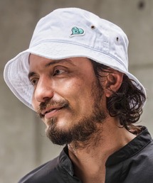 1minute 1second（ワンミニットワンセカンド）の「mko13398-heart patch twill bucket hat バケットハット(1M26N310)（ハット）」