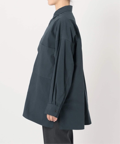 Spick & Span(スピックアンドスパン)の「《追加》ナチュラルダイBIGシャツ4(シャツ/ブラウス・レディース・チャコールグレー・FREE)」の11枚目の写真