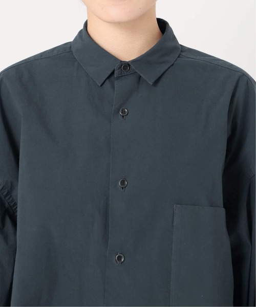 Spick & Span(スピックアンドスパン)の「《追加》ナチュラルダイBIGシャツ4(シャツ/ブラウス・レディース・チャコールグレー・FREE)」の13枚目の写真