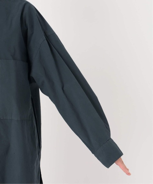 Spick & Span(スピックアンドスパン)の「《追加》ナチュラルダイBIGシャツ4(シャツ/ブラウス・レディース・チャコールグレー・FREE)」の15枚目の写真
