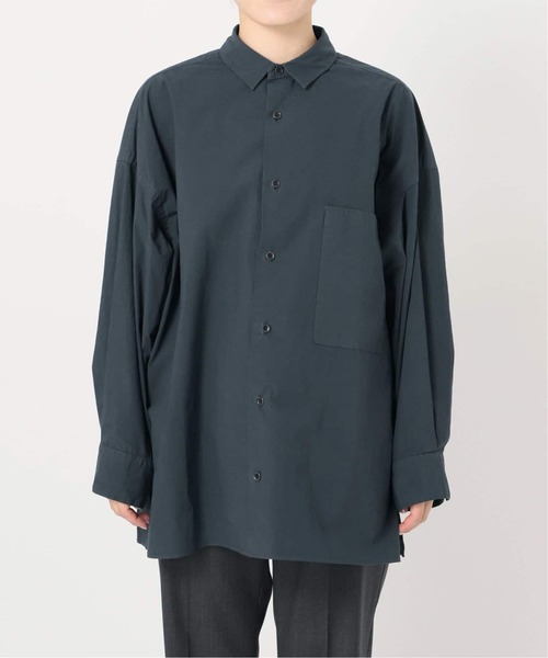 Spick & Span(スピックアンドスパン)の「《追加》ナチュラルダイBIGシャツ4(シャツ/ブラウス・レディース・チャコールグレー・FREE)」の20枚目の写真