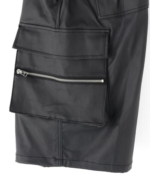 L.H.P(エルエイチピー)の「DankeSchon/ダンケシェーン/COATING CARGO SHORTS(カーゴパンツ・メンズ・ブラック・L/M)」の16枚目の写真