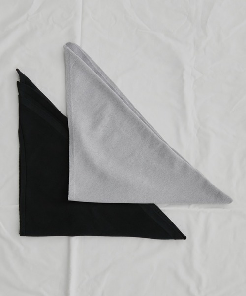 Aunt Marie's（アントマリーズ）の「マルチウェイニットスカーフ（ストール/ショール・レディース・ブラック/グレー・FREE）」の21枚目の写真