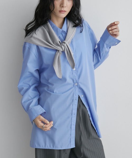 Aunt Marie's（アントマリーズ）の「マルチウェイニットスカーフ（ストール/ショール・レディース・ブラック/グレー・FREE）」の3枚目の写真