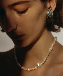 IRIS47 | 【IRIS 47】mozaic arty pearl necklace/モザイク アーティ パール ネックレス VSJ3(ネックレス)