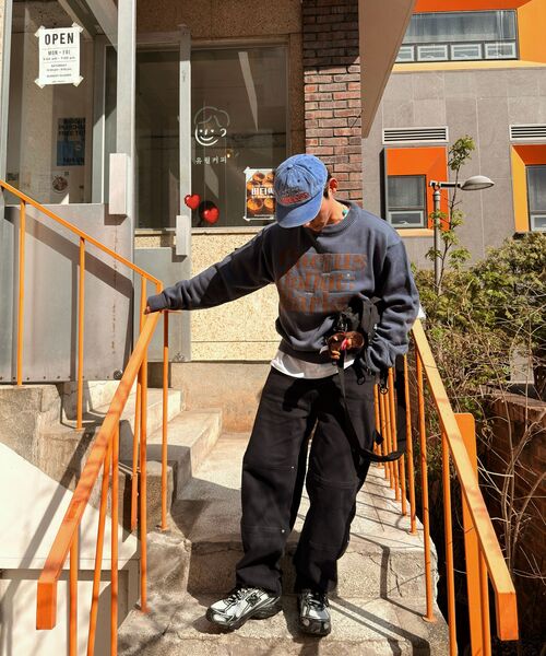CACTUSDONUTMARKET(カクタスドーナツマーケット)の「CDM Basic Logo Sweater - Navy(ニット/セーター・メンズ・その他・MEDIUM/LARGE)」の7枚目の写真