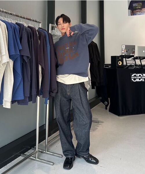 CACTUSDONUTMARKET(カクタスドーナツマーケット)の「CDM Basic Logo Sweater - Navy(ニット/セーター・メンズ・その他・MEDIUM/LARGE)」の11枚目の写真