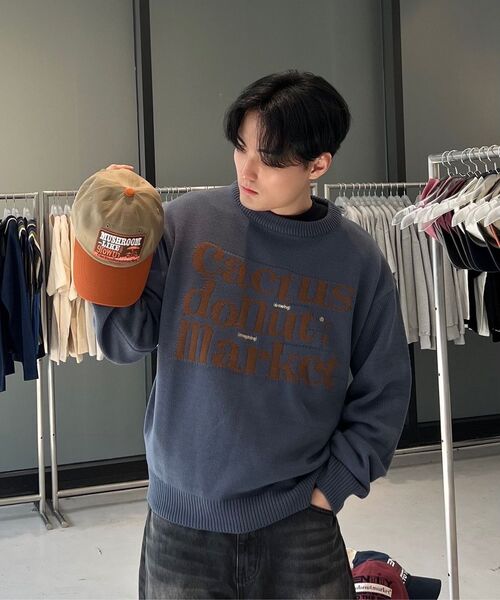 CACTUSDONUTMARKET(カクタスドーナツマーケット)の「CDM Basic Logo Sweater - Navy(ニット/セーター・メンズ・その他・MEDIUM/LARGE)」の14枚目の写真