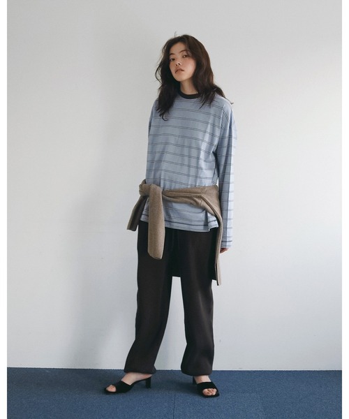 anuke（アンヌーク）の「Squaretoe Velour Mule（サンダル・レディース・ブラック/ブラウン・36inch/37inch/38inch）」の15枚目の写真