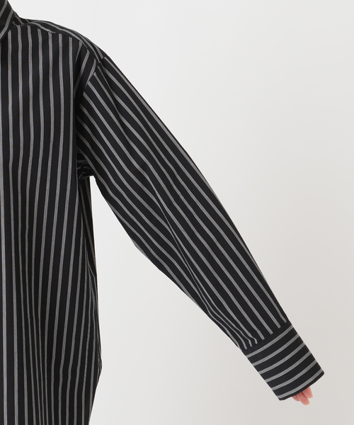 plage（プラージュ）の「R’IAM モノトーンシャツ（シャツ/ブラウス・レディース・ブラック・FREE）」の7枚目の写真