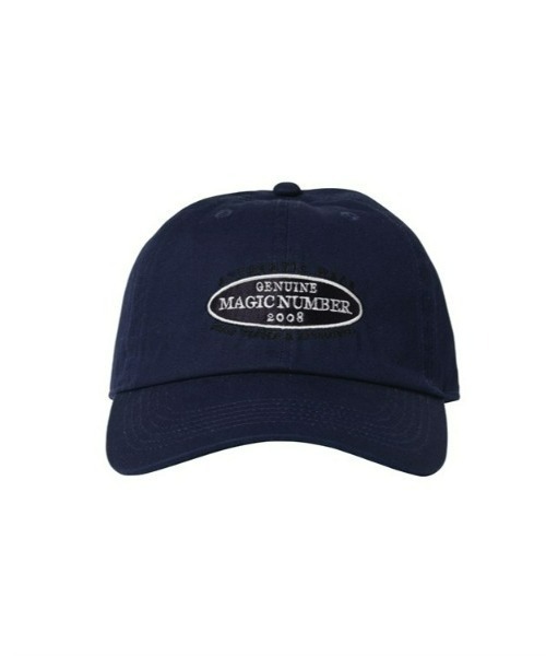 MAGIC NUMBER(マジック ナンバー)の「【MAGIC NUMBER】GENUINE TWILL LOW CAP(キャップ・メンズ・チャコール/ベージュ/バーガンディー/ネイビー・FREE)」の7枚目の写真