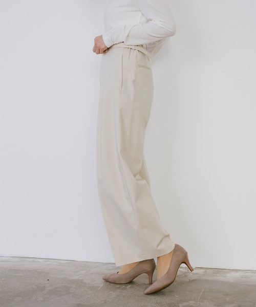 Sirin(シリン)の「≪セットアップ可≫ TRストレッチセミワイドパンツ【2サイズ展開】(その他パンツ・レディース・グレー/ネイビー/ベージュ・SMALL/X-SMALL)」の19枚目の写真