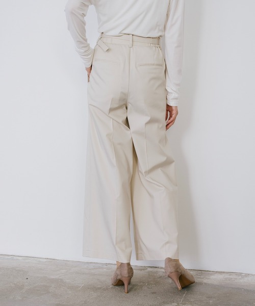 Sirin(シリン)の「≪セットアップ可≫ TRストレッチセミワイドパンツ【2サイズ展開】(その他パンツ・レディース・グレー/ネイビー/ベージュ・SMALL/X-SMALL)」の20枚目の写真