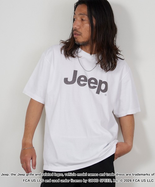 GOOD ROCK SPEED(グッドロックスピード)の「GOOD ROCK SPEED/グッドロックスピード ジープ ピグメントダイ 丸胴プリントデザインTシャツ 秋 秋服 2026年秋冬(Tシャツ/カットソー・メンズ・ホワイト/チャコールグレー/イエロー・M/L/XL)」の6枚目の写真