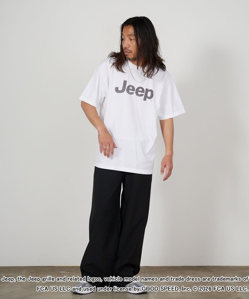 GOOD ROCK SPEED(グッドロックスピード)の「GOOD ROCK SPEED/グッドロックスピード ジープ ピグメントダイ 丸胴プリントデザインTシャツ 秋 秋服 2026年秋冬(Tシャツ/カットソー・メンズ・ホワイト/チャコールグレー/イエロー・M/L/XL)」の9枚目の写真