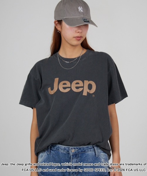 GOOD ROCK SPEED(グッドロックスピード)の「GOOD ROCK SPEED/グッドロックスピード ジープ ピグメントダイ 丸胴プリントデザインTシャツ 秋 秋服 2026年秋冬(Tシャツ/カットソー・メンズ・ホワイト/チャコールグレー/イエロー・M/L/XL)」の14枚目の写真