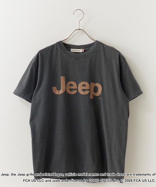 GOOD ROCK SPEED(グッドロックスピード)の「GOOD ROCK SPEED/グッドロックスピード ジープ ピグメントダイ 丸胴プリントデザインTシャツ 秋 秋服 2026年秋冬(Tシャツ/カットソー・メンズ・ホワイト/チャコールグレー/イエロー・M/L/XL)」の13枚目の写真