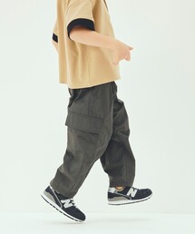 green label relaxing（グリーンレーベルリラクシング）の「【スタメンシリーズ】タッサーカーゴパンツ   キッズ  100cm-160cm 撥水 UVカット（その他パンツ）」