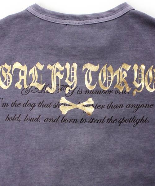 GALFY(ガルフィー)の「【GALFY/ガルフィー】マジマブ TEE(Tシャツ/カットソー・メンズ・パープル/グレー/スミクロ・M/L/XL)」の14枚目の写真