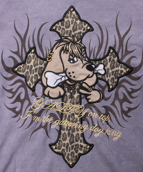 GALFY(ガルフィー)の「【GALFY/ガルフィー】マジマブ TEE(Tシャツ/カットソー・メンズ・パープル/グレー/スミクロ・M/L/XL)」の13枚目の写真