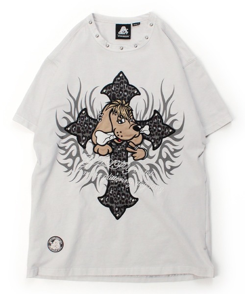 GALFY(ガルフィー)の「【GALFY/ガルフィー】マジマブ TEE(Tシャツ/カットソー・メンズ・パープル/グレー/スミクロ・M/L/XL)」の6枚目の写真