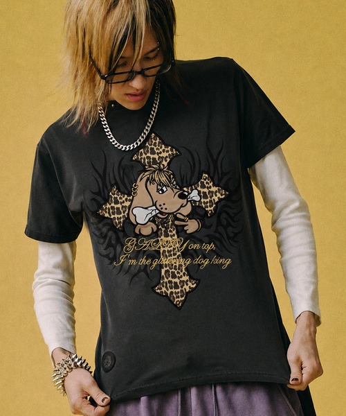 GALFY(ガルフィー)の「【GALFY/ガルフィー】マジマブ TEE(Tシャツ/カットソー・メンズ・パープル/グレー/スミクロ・M/L/XL)」の15枚目の写真