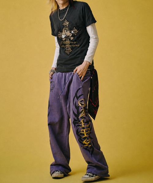 GALFY(ガルフィー)の「【GALFY/ガルフィー】マジマブ TEE(Tシャツ/カットソー・メンズ・パープル/グレー/スミクロ・M/L/XL)」の19枚目の写真
