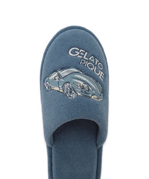 gelato pique(ジェラートピケ)の「【HOMME】エアリーモコスタービークルモチーフルームシューズ(ルームシューズ/スリッパ・メンズ・ネイビー・F)」の5枚目の写真