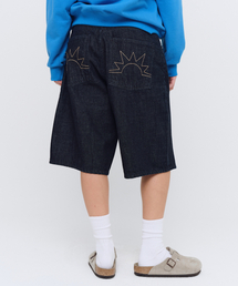 HELLO SUNRISE（ハローサンライズ）の「Sunrise Wide 5P Shorts_Indigo（デニムパンツ）」