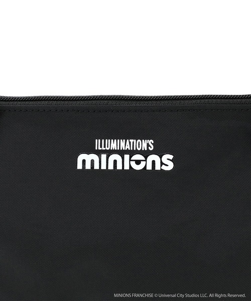 Manhattan Portage（マンハッタンポーテージ）の「Triple Zipper Pouch / MINIONS（ショルダーバッグ・レディース・ブラック・FREE）」の9枚目の写真