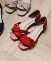 URBAN RESEARCH DOORS | セパレートフラットサンダル(サンダル)