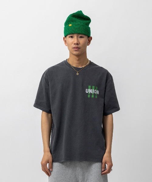 UNION(UNION TOKYO)(ユニオン)の「UNION TOKYO EXCLAMED TEE ユニオントーキョー Tシャツ(Tシャツ/カットソー・メンズ・ブラック/ホワイト・XXL/XL/L/M/S)」の11枚目の写真