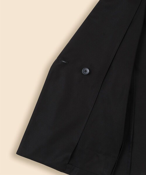 BROOKS BROTHERS(ブルックスブラザーズ)の「コットンボイル ダブル4ボタン リラックスフィット ジャケット(テーラードジャケット・レディース・ブラック/ベージュ・X-SMALL/SMALL/LARGE/MEDIUM)」の6枚目の写真