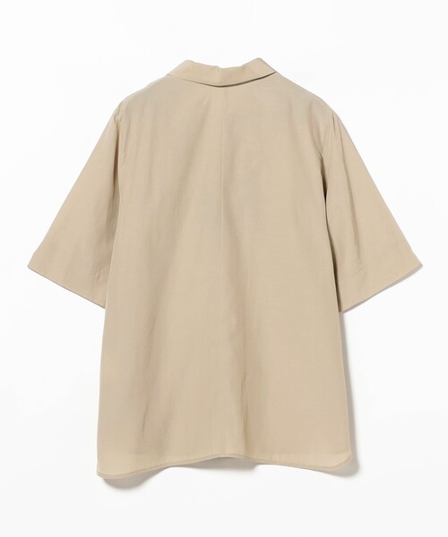 Demi-Luxe BEAMS(デミルクス ビームス)の「コットン アセテート オーバーシャツ(シャツ/ブラウス・レディース・ベージュ/ブラウン系その他4/ライトブラウン・ONE SIZE)」の17枚目の写真