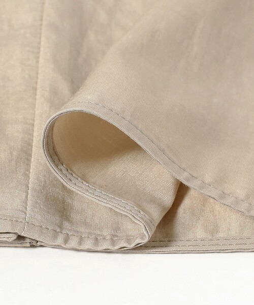 Demi-Luxe BEAMS(デミルクス ビームス)の「コットン アセテート オーバーシャツ(シャツ/ブラウス・レディース・ベージュ/ブラウン系その他4/ライトブラウン・ONE SIZE)」の18枚目の写真